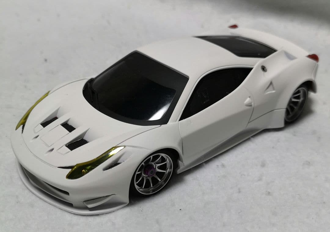 京商 ミニッツ MINI-Z MR-03VE 白 フェラーリ