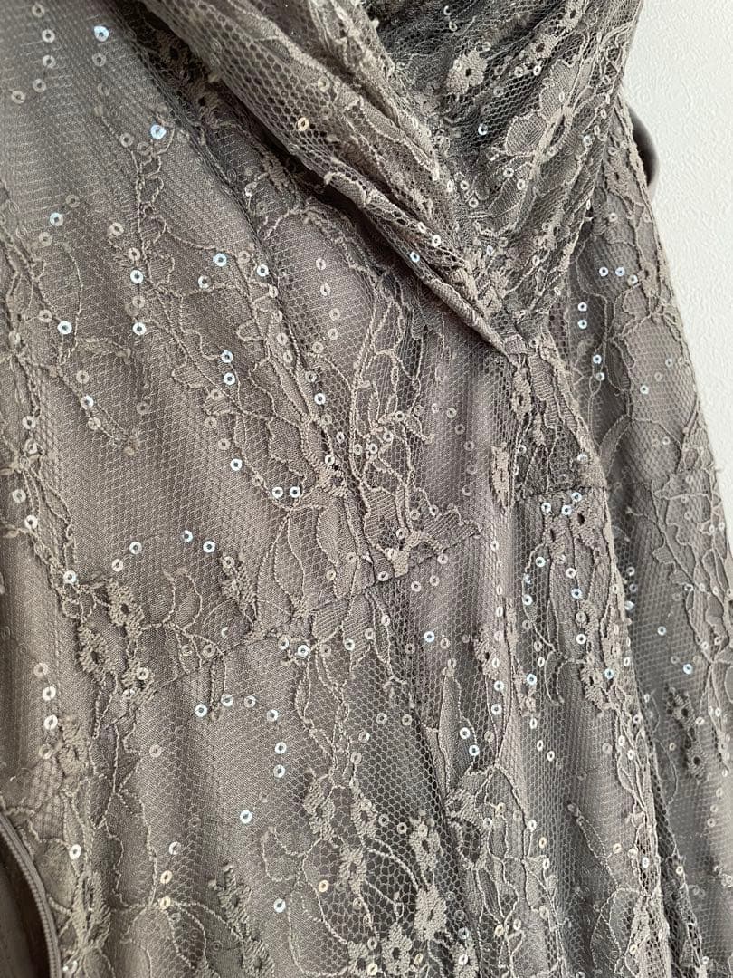 leja 2wayレース花柄オフショルダーマーメイドワンピースドレス 結婚式