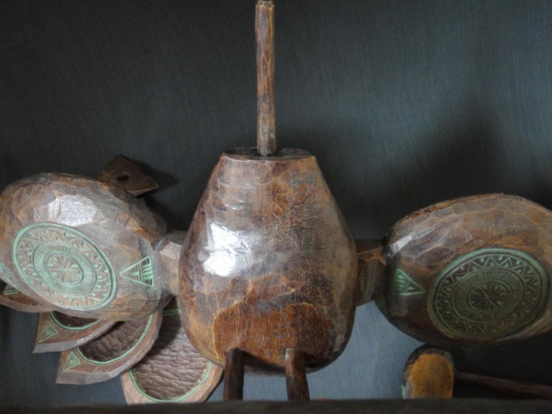 アンティーク女性像 テラコッタ オブジェ 置物 インテリア ポルトガル製