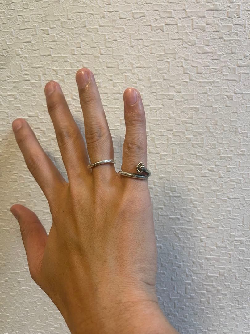 クロムハーツ Chrome Hearts ネイルリング クロスボール