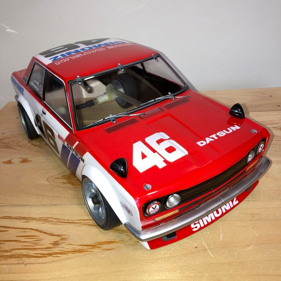 ABCホビー　510ブルーバード(BRE仕様) Mシャーシ用ボディ