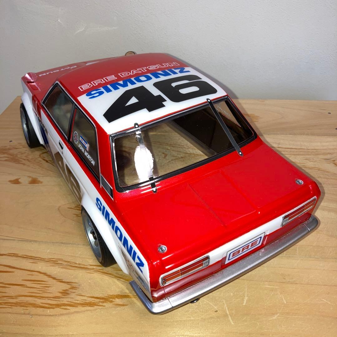 ABCホビー　510ブルーバード(BRE仕様) Mシャーシ用ボディ