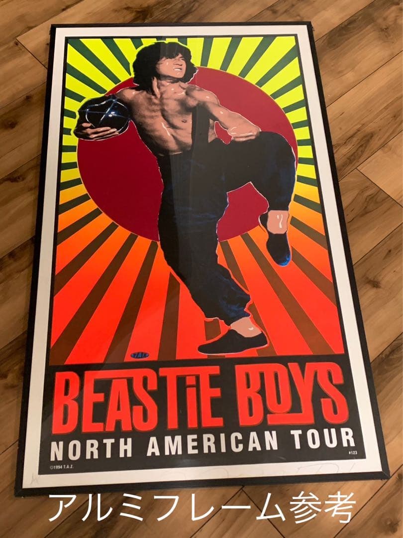 BEASTIE BOYSポスター TAZ シルクスクリーン ビースティボーイズ