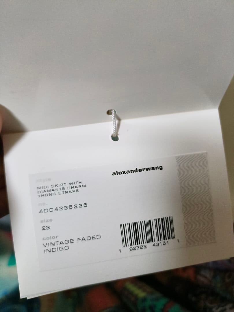 alexanderwang デニムタイトスカート