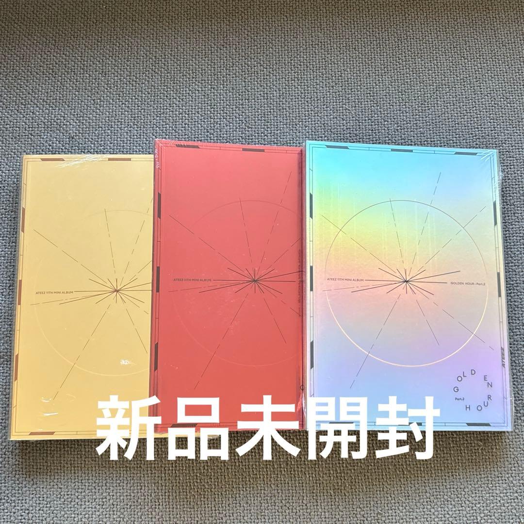 ATEEZ GOLDEN HOUR Part.2 3形態セット 新品未開封 - メルカリ