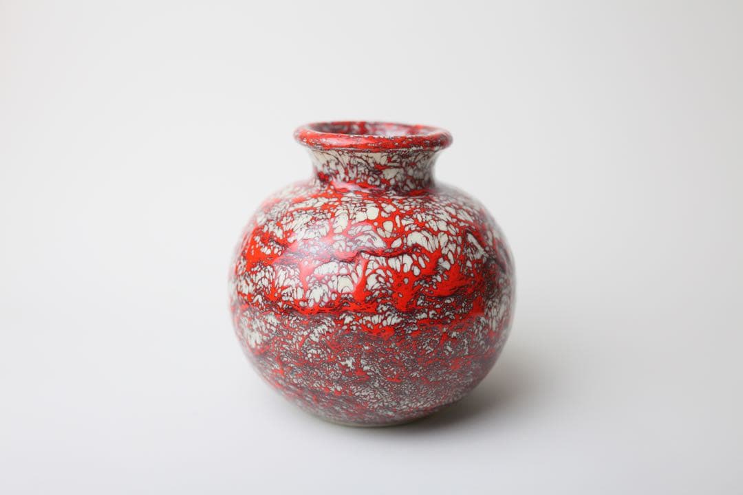 箕面焼 壺 花瓶