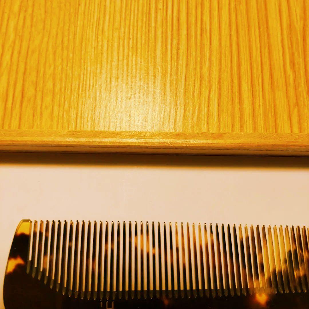 本鼈甲、理容櫛 修復履歴なしです！