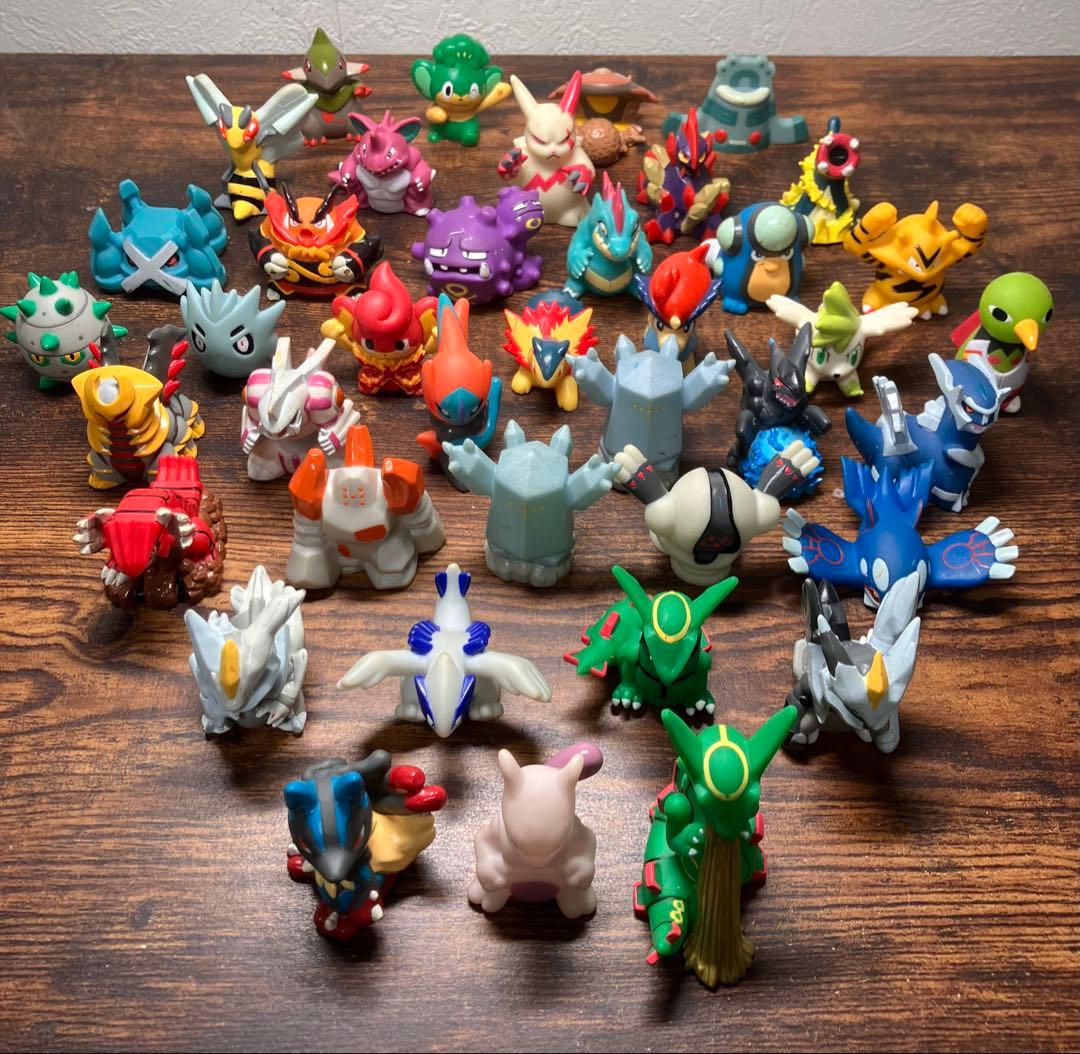 早いもの勝ち】ポケモン 指人形フィギュア41個まとめ売りセット 初期