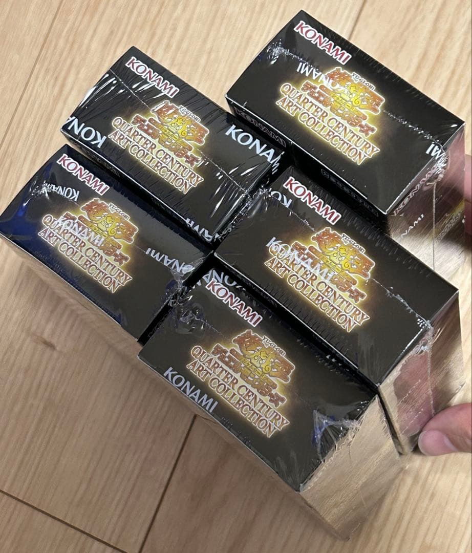 遊戯王ART COLLECTION 25h 未開封5BOX 新品未開封