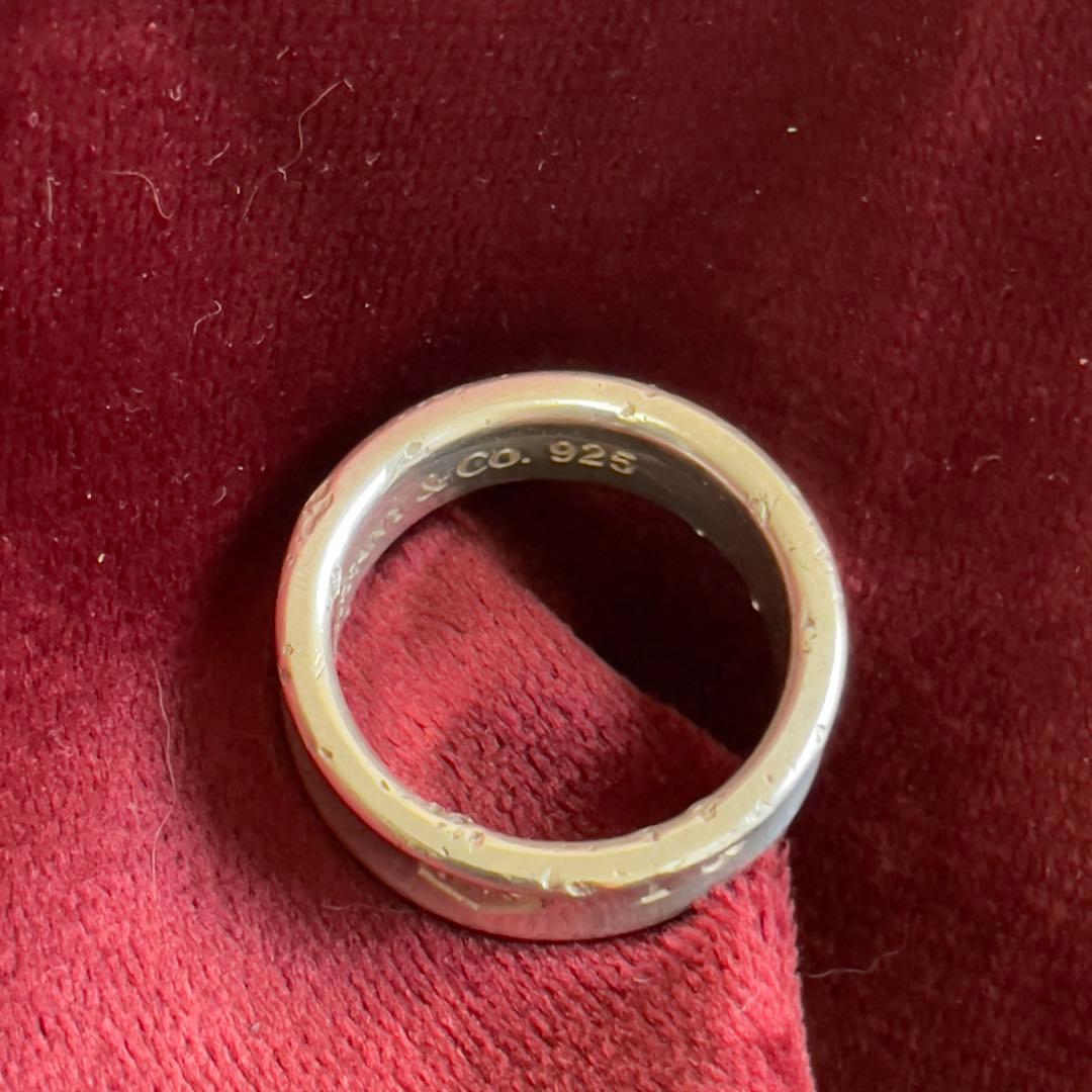 【20】ティファニー　ナローリング　16〜17号　ヴィンテージ