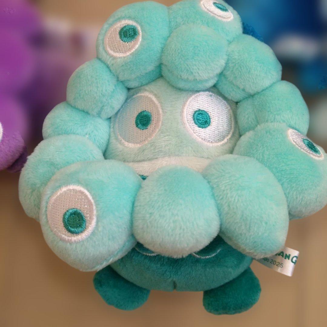 サンリオミャクミャクなりきりぬいぐるみカラビナ　推しカラー　7種セット　コンプ