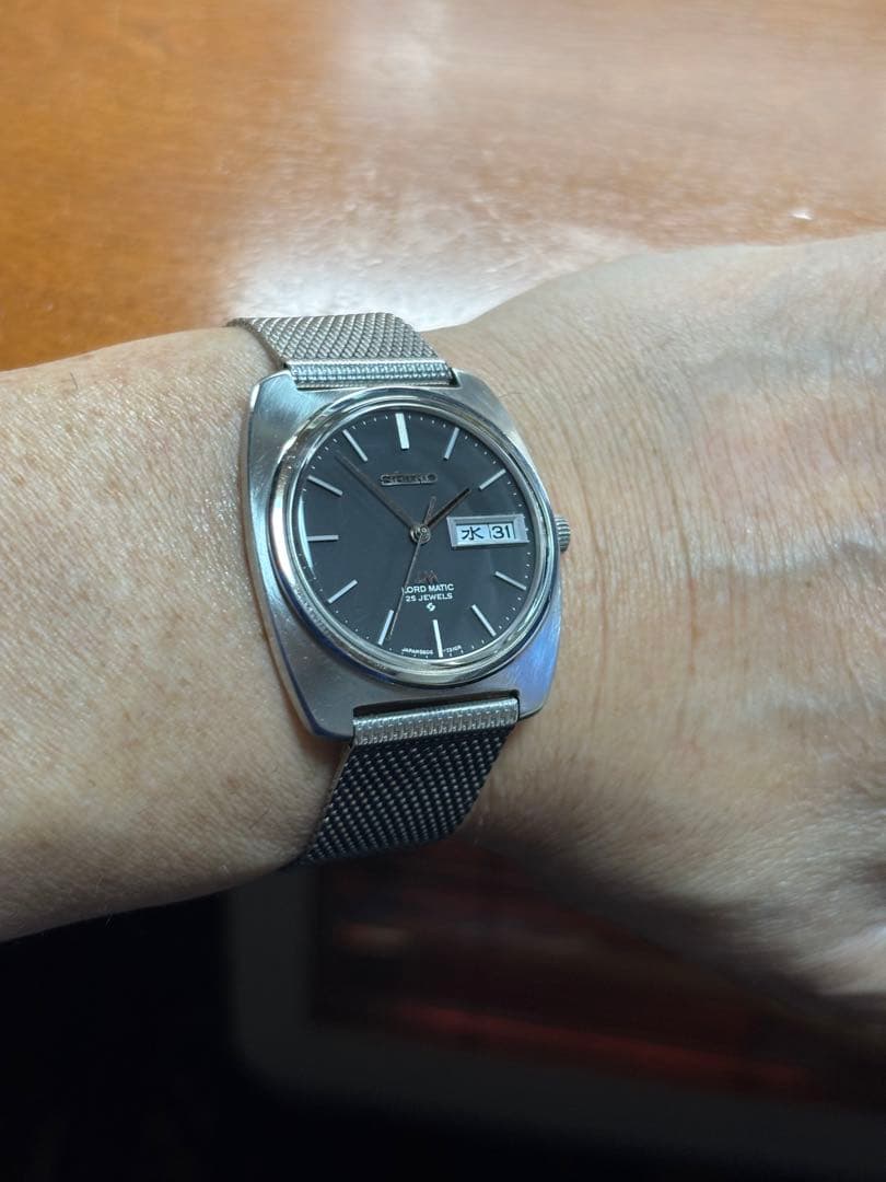 セイコー ロードマチック美品 高精度なCal56系搭載2024年8月OH済み
