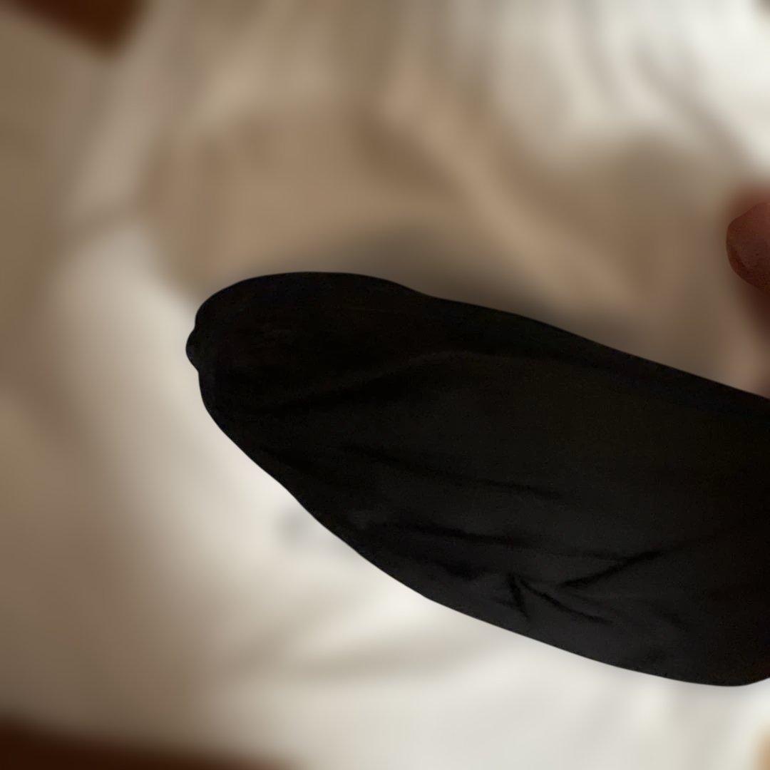 コンプレックスビズ Flexfit 特許出願済 オーガンジー カチューシャ 黒