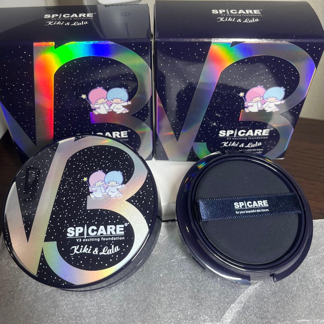 スピケアV3 エキサイティングファンデーション本体&レフィル 新品　正規品保証