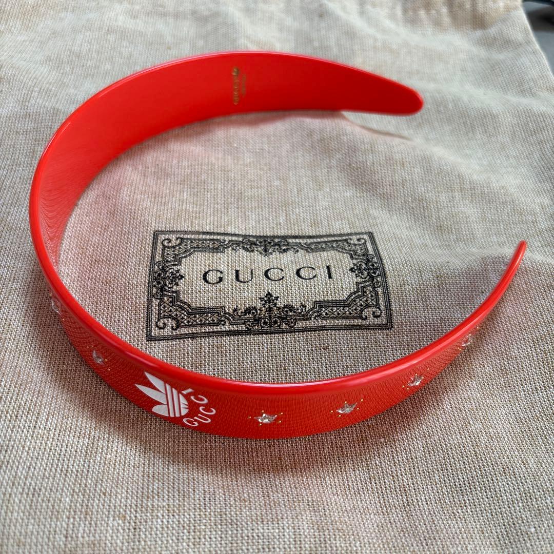 GUCCI adidasコラボ カチューシャ