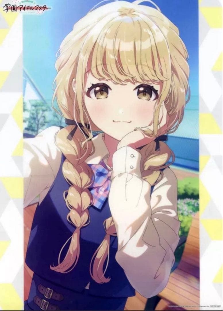 A3クリアポスター 藤田ことね 学園アイドルマスター 世界一可愛い私