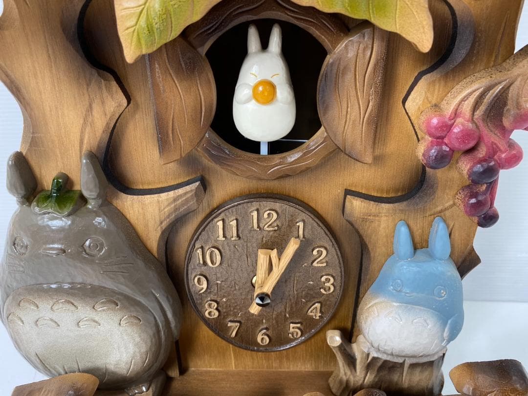 となりのトトロ 掛け時計 からくり時計 M806A 4MJ806MA06