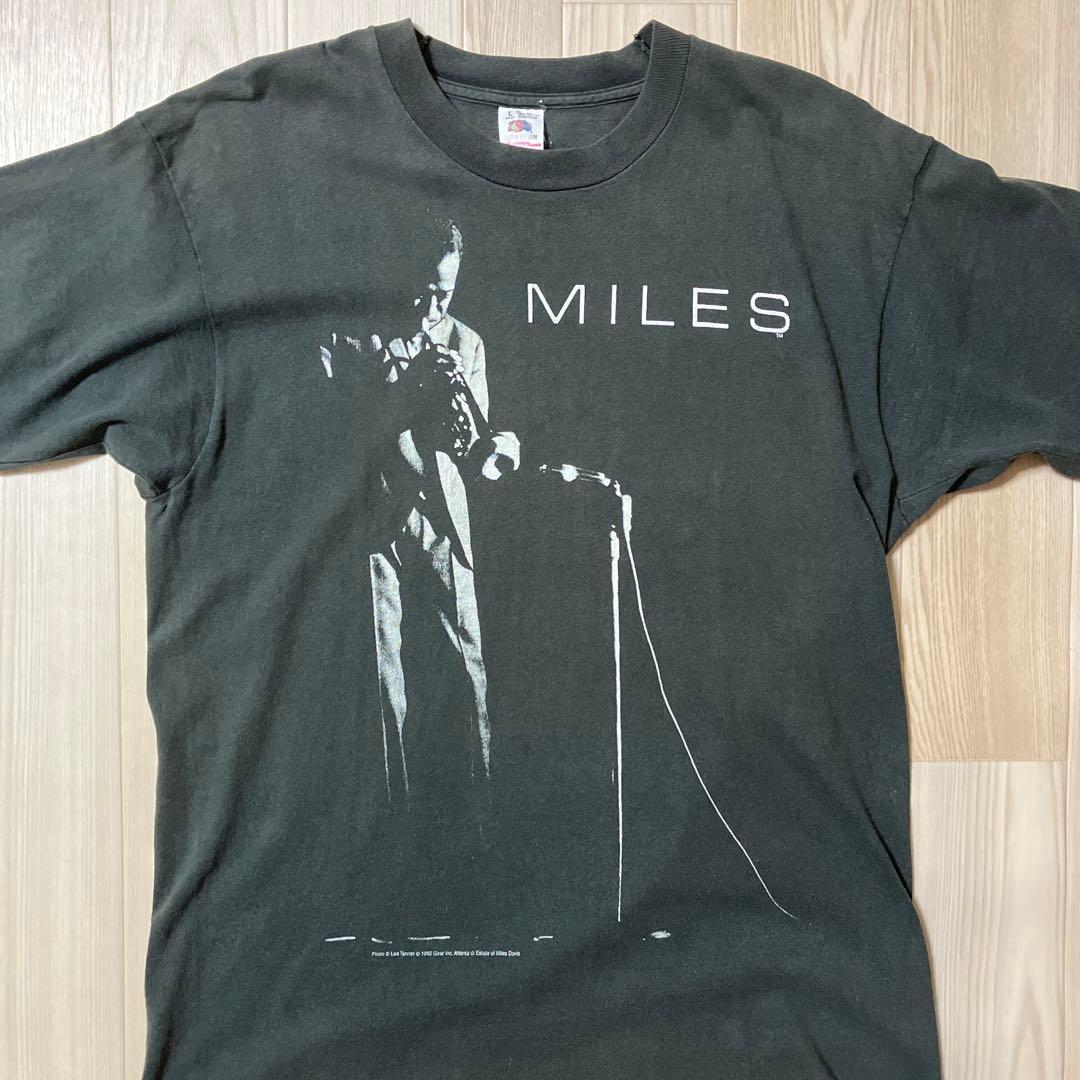 90s ヴィンテージ Miles Davis tシャツ USA製