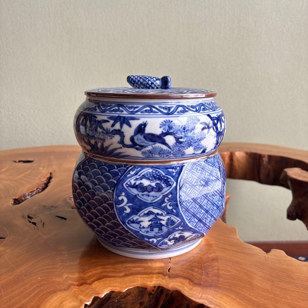 祥瑞瓢腰捻 水指 高野昭阿弥造 茶道具 共箱 - メルカリ