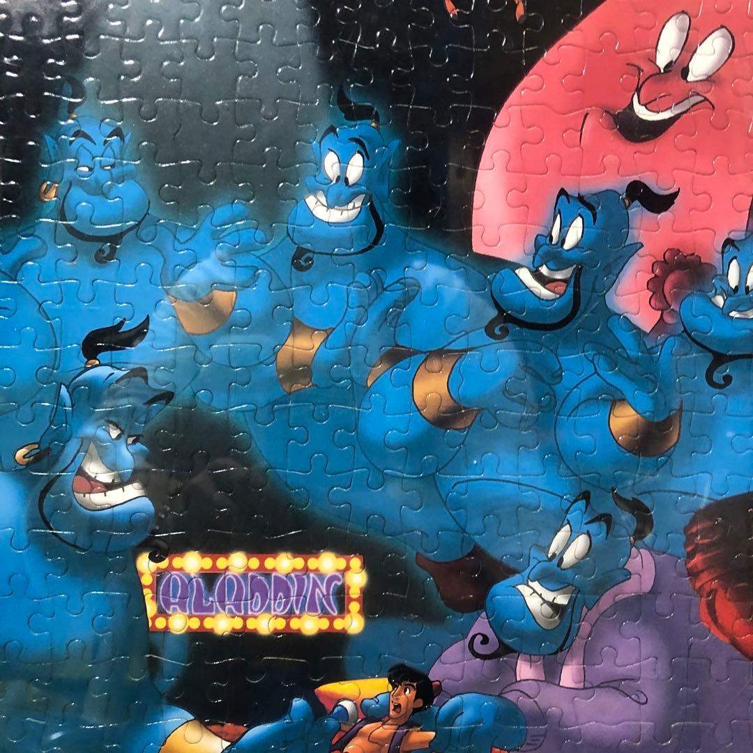 超美品‼️】アラジン ジーニーの変身コレクション ジグソーパズル 額