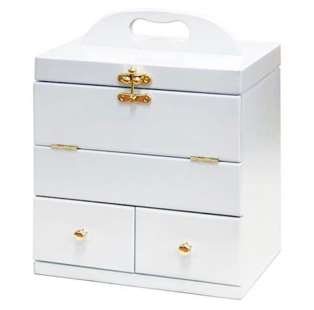 コスメボックス ホワイト