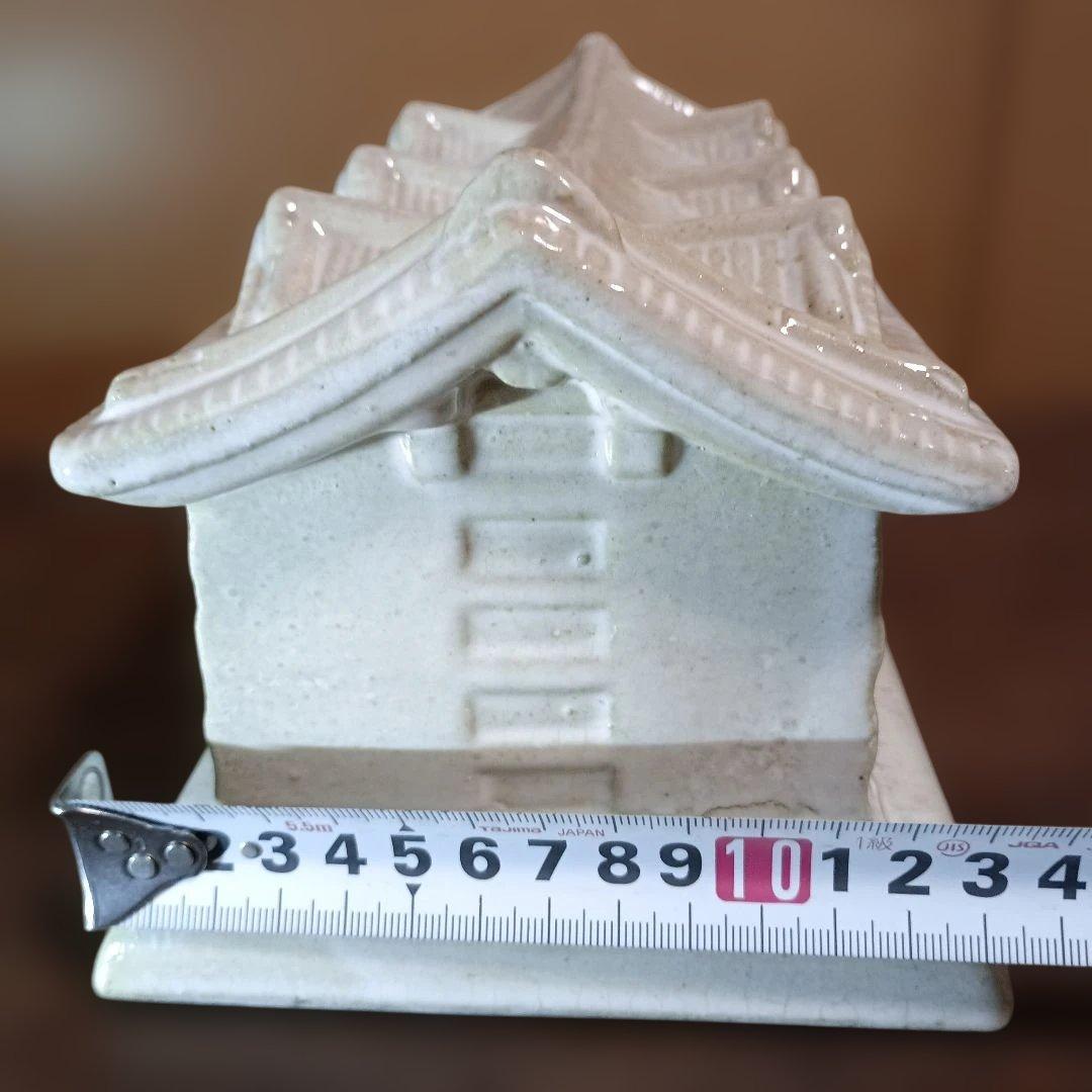 天理教教祖七十年祭記念 　昭和三十一年 　　陶器の建物模型