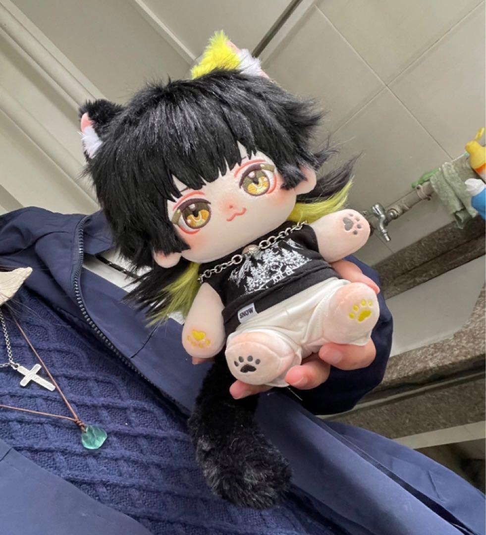 【骨ありヘアセット済♪】着せ替え　ぬいぐるみ 20cm ブルーロック　蜂楽　潔
