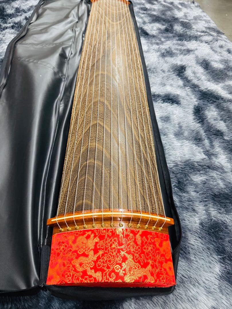 お琴 箏 13弦 和楽器 木製 185cm カバー付き