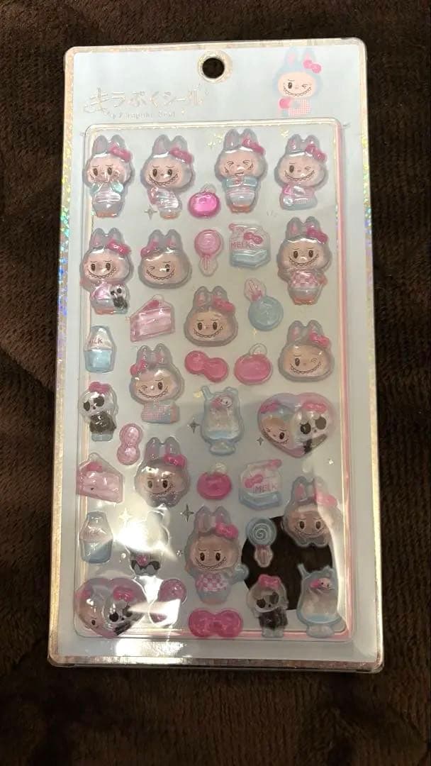 即日発送】キラぷくシール ラブブ風 4種コンプリートセット - メルカリ