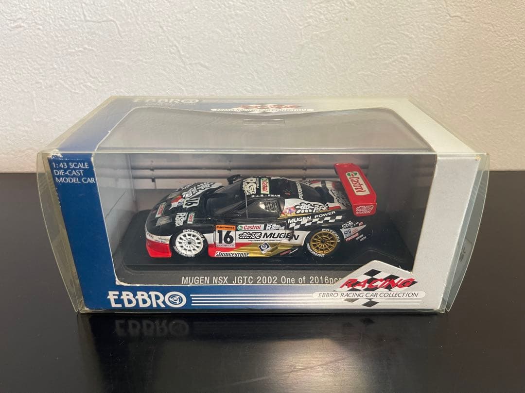 ミニカー EBBRO JGTC 2002 MUGEN NSX 16