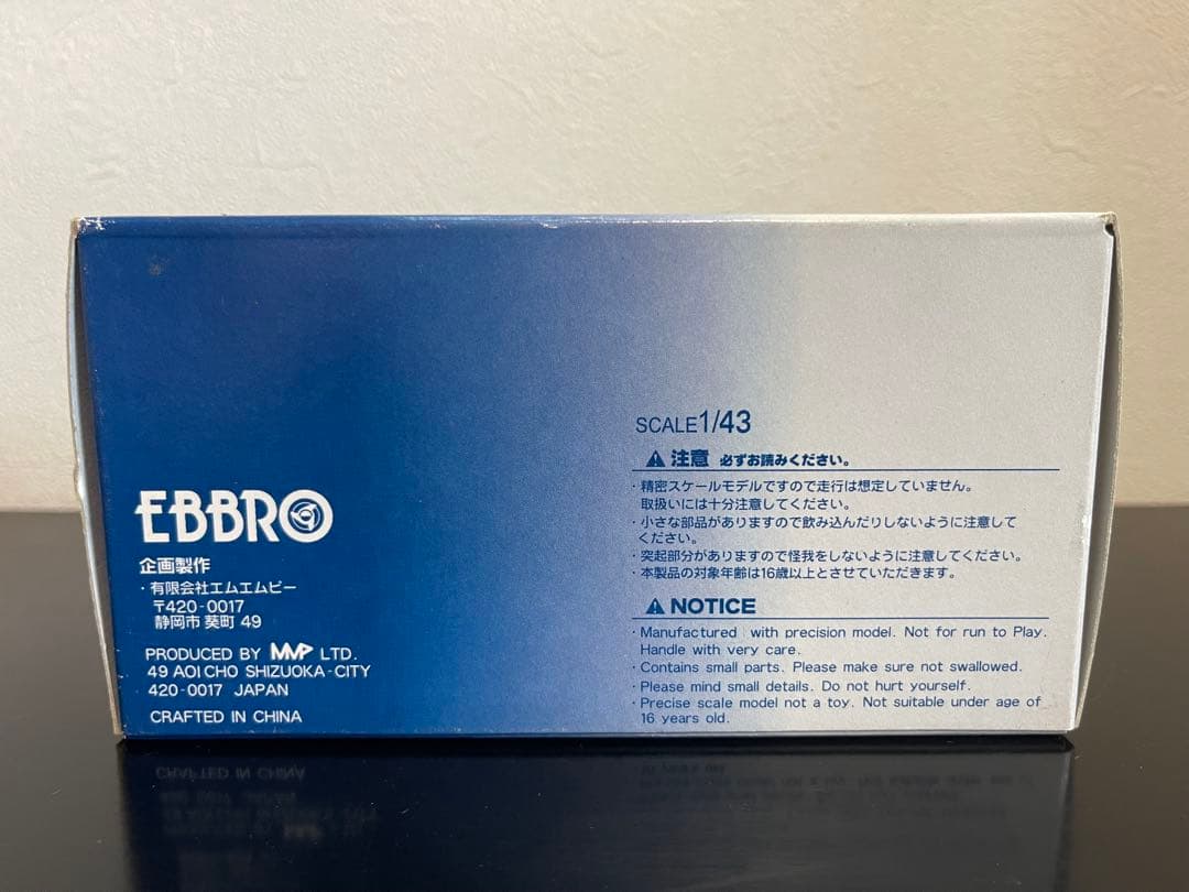ミニカー EBBRO JGTC 2002 MUGEN NSX 16