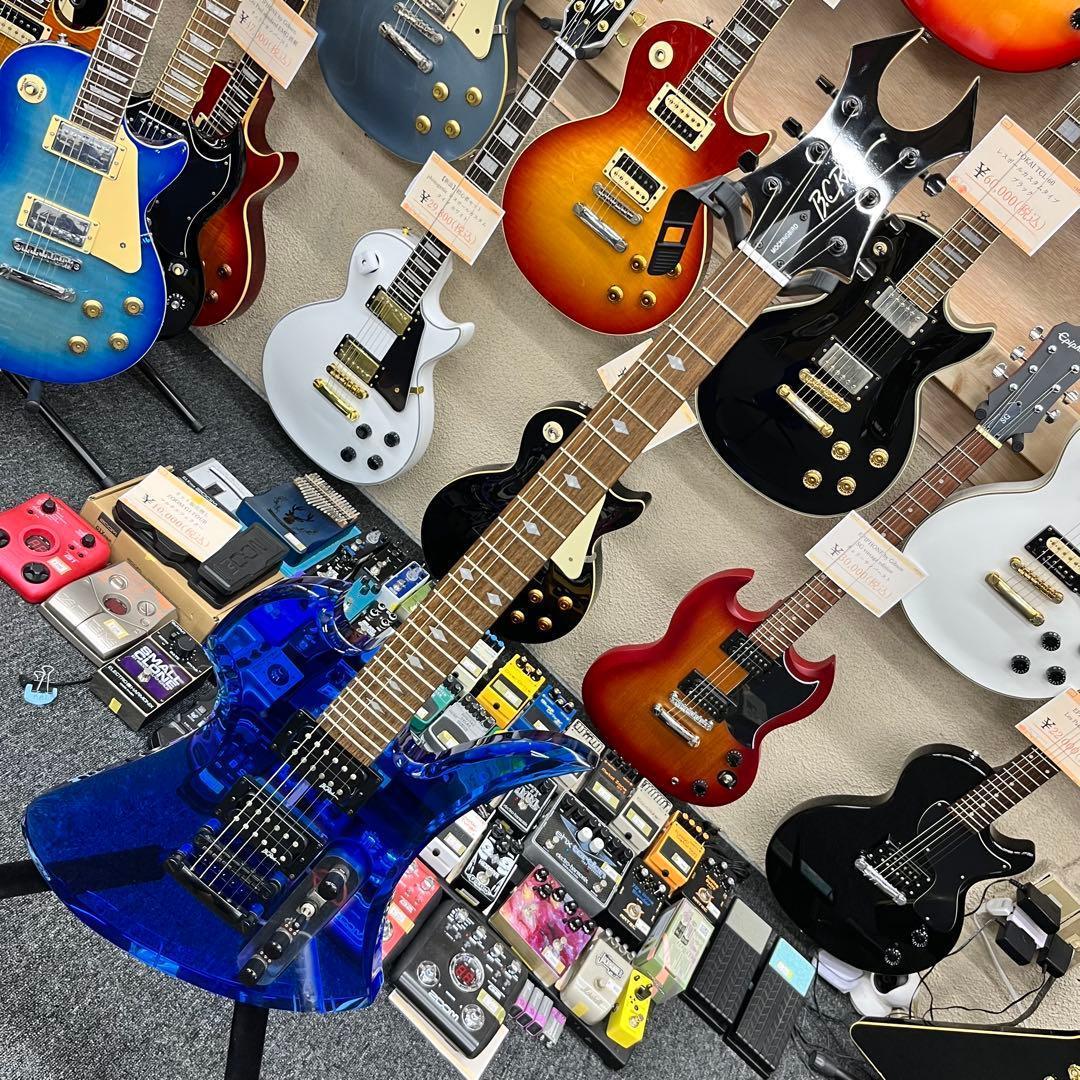 【11142】B.C.Rich Mockingbird Acryl Blue