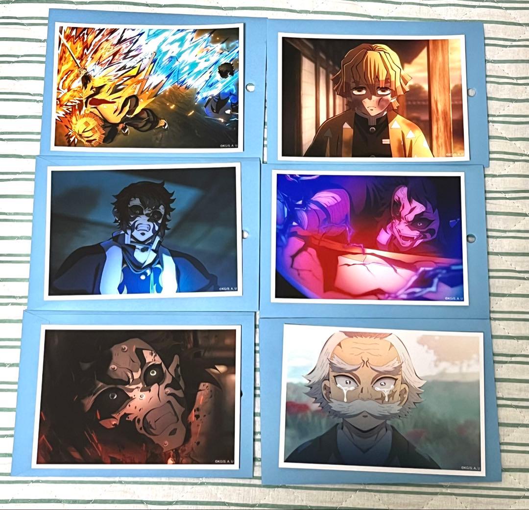 鬼滅の刃 ufotable cafe 場面写ブロマイドくじ 善逸 獪岳 桑島 - メルカリ