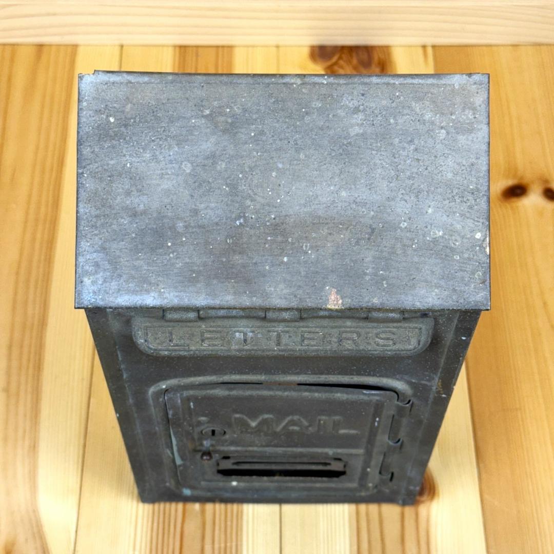 メールボックス アンティーク ポスト 郵便受け 真鍮製 アメリカ ビンテージ