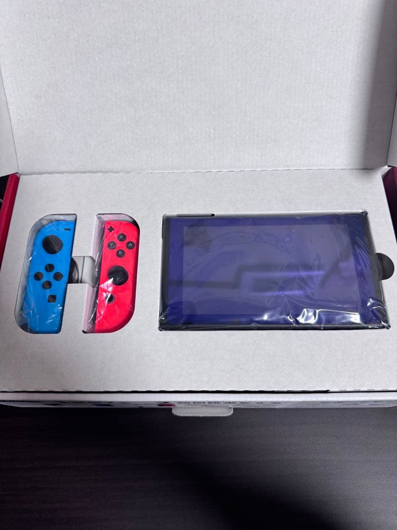 Nintendo Switch 本体 青/赤　バッテリー強化版