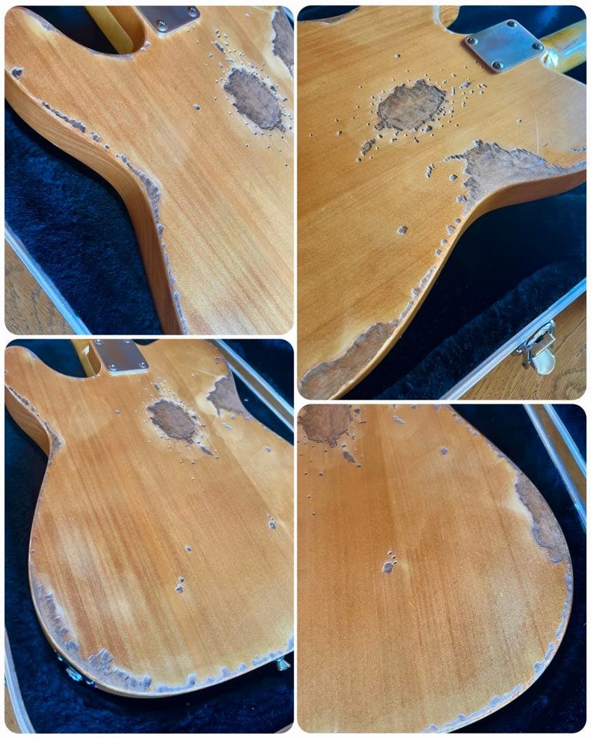 ハードレリックテレキャスタータイプ/フローティングトレモロ×アルニコ