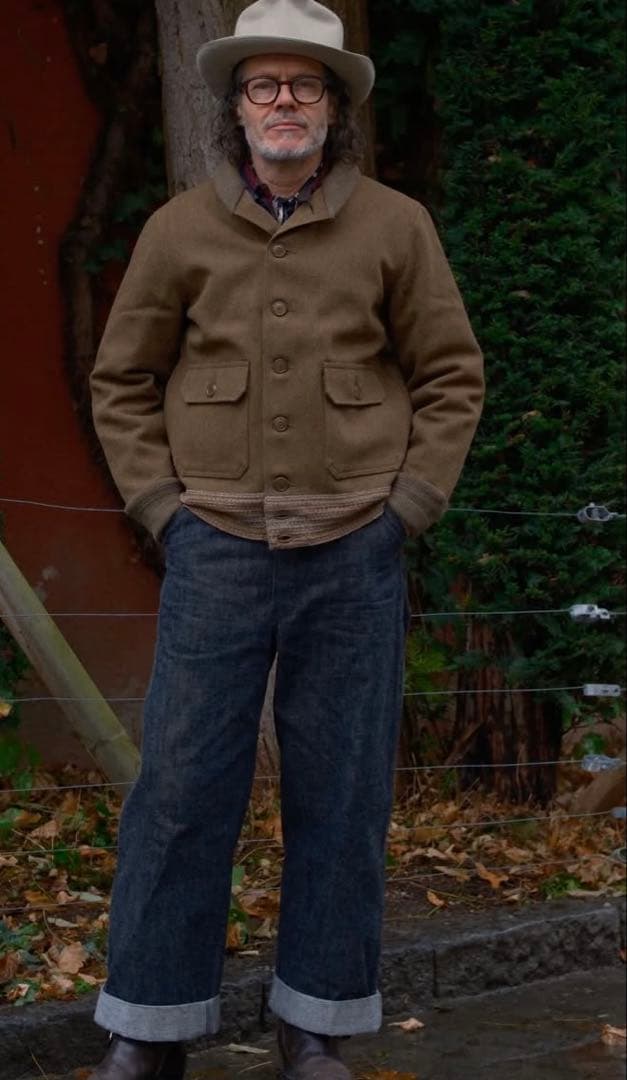 寅*ん様 Lサイズ！新品未使用 リアルマッコイズ cccジャケット ウール