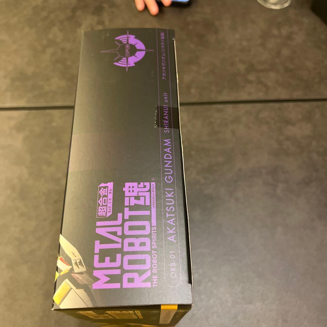 新品未開封　L ROBOT魂SIDE MS アカツキガンダムシラヌイ装備