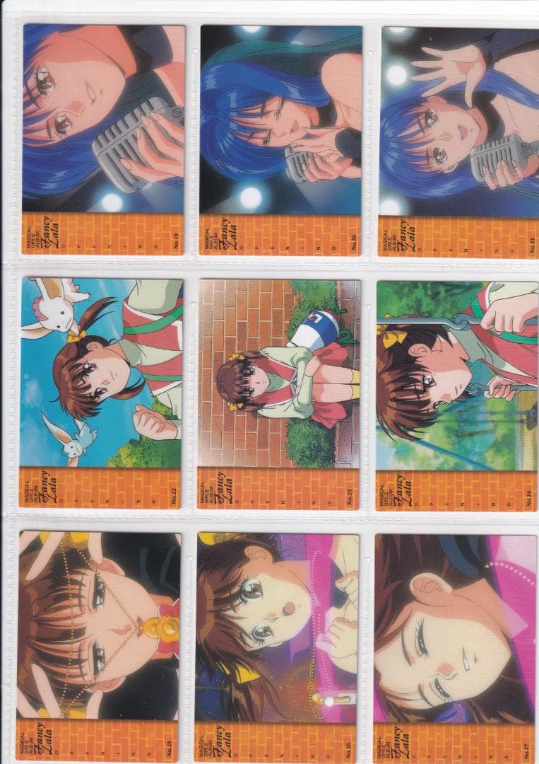 魔法少女アルバム　マジカルガールズ クリーミーマミ他　全１３９種コンプ