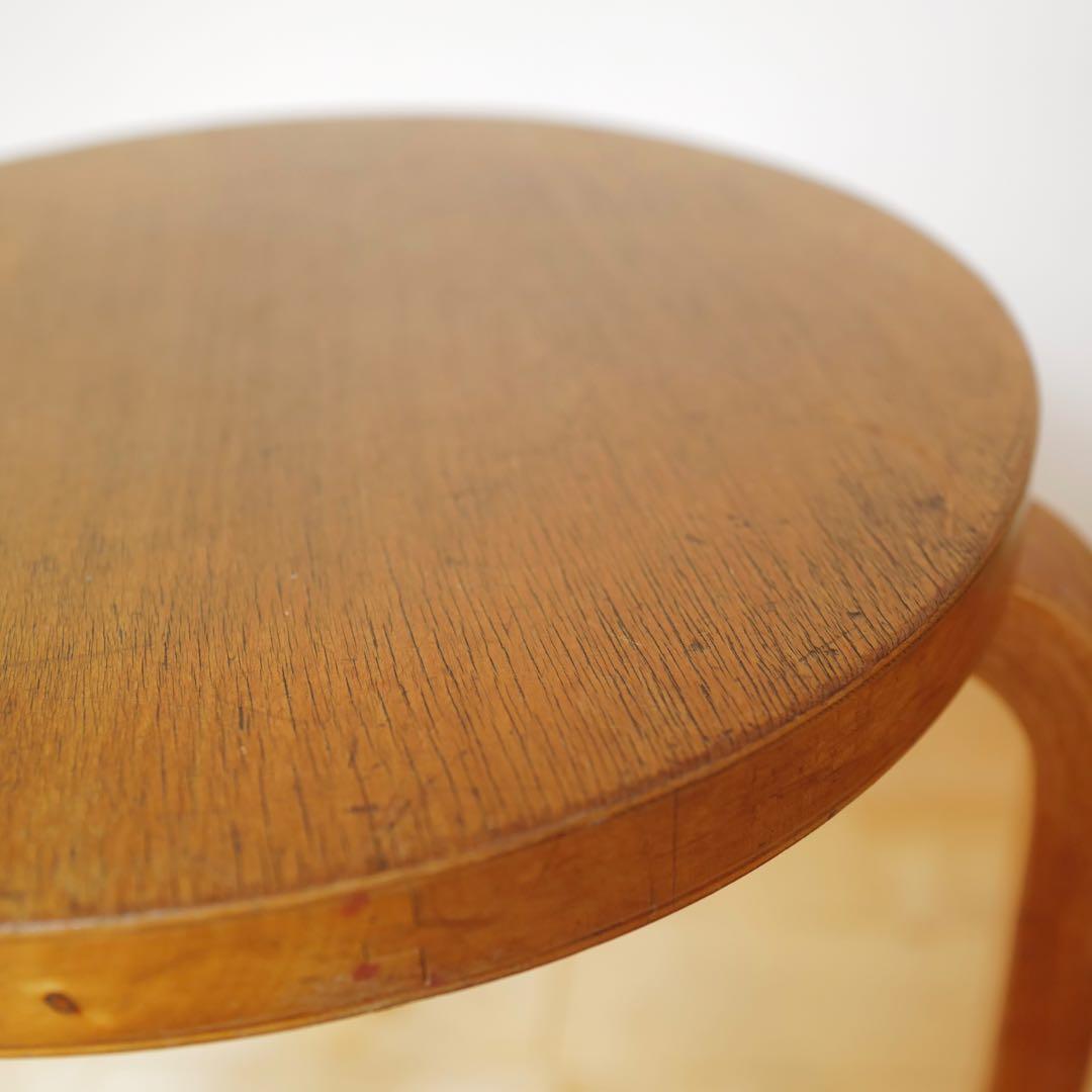 【レア】低座タイプ1940s-50sスツール60 AlvarAaltoビンテージ