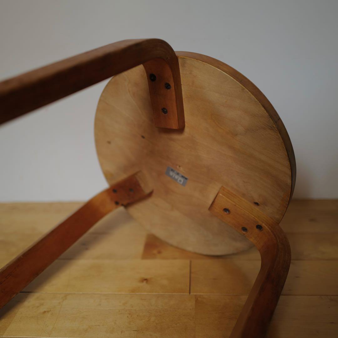 【レア】低座タイプ1940s-50sスツール60 AlvarAaltoビンテージ