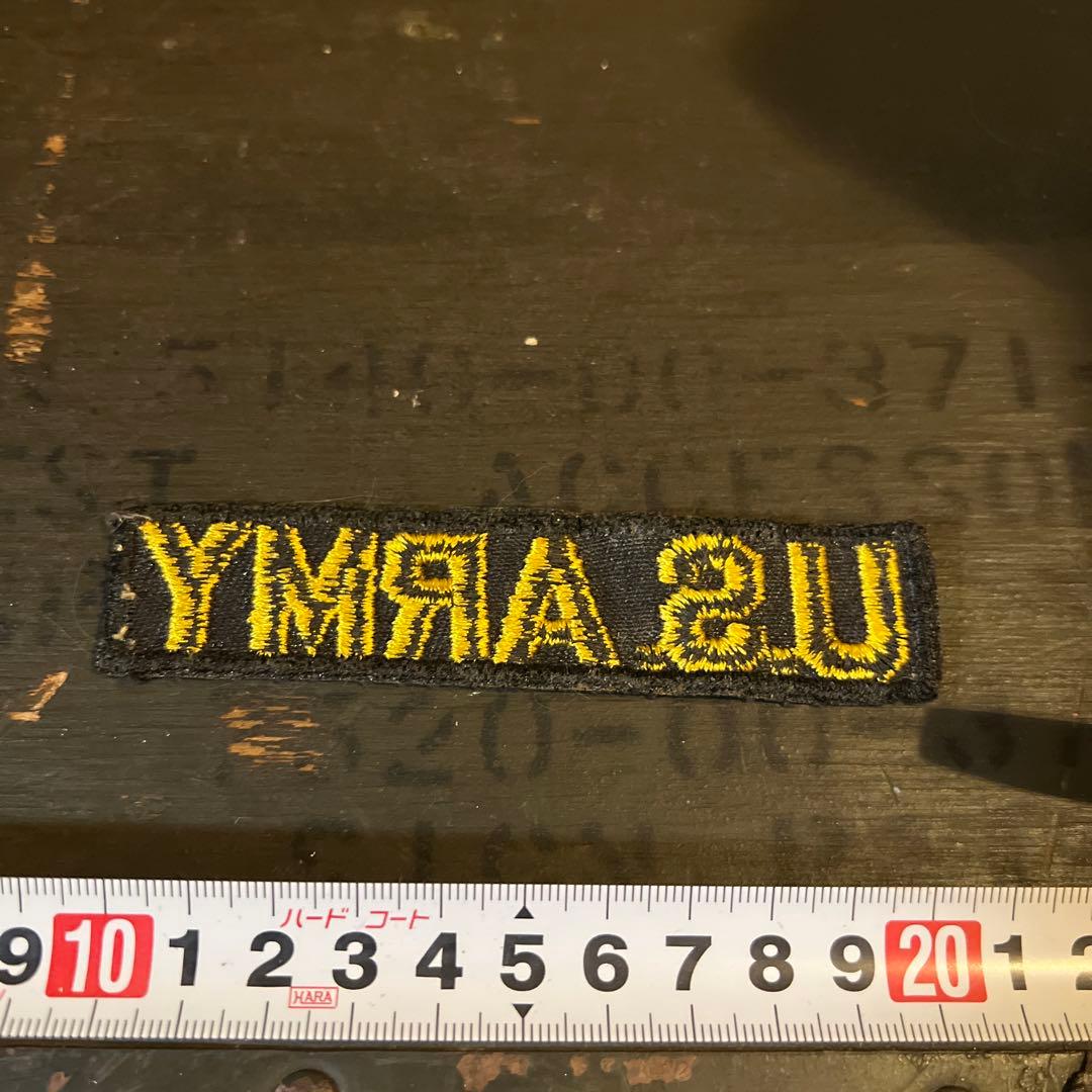 60年代 米軍実物 ベトナム戦 U.S. ARMY 刺繍パッチ