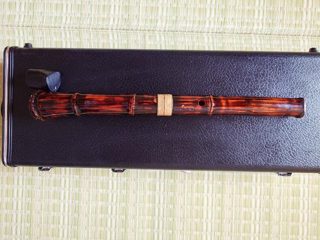 二代目 海老沼竹揚 銘 琴古流 1尺5寸管