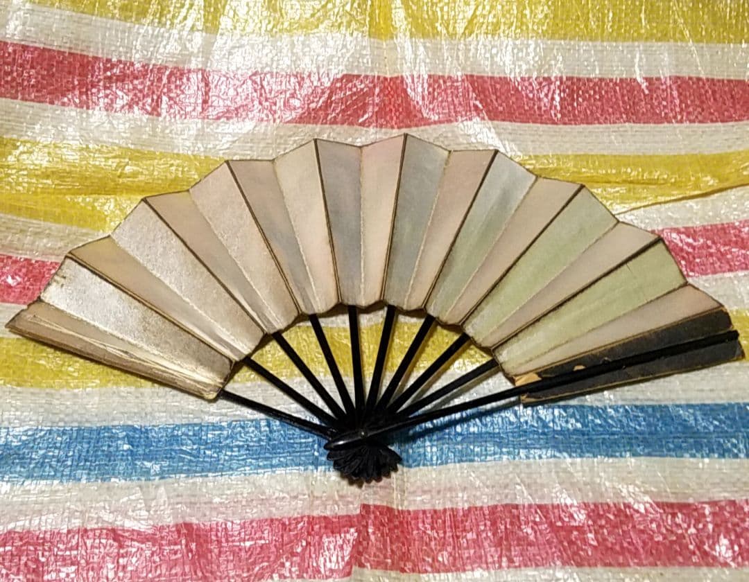骨董品 扇子 豊臣秀吉 拝領 金箔扇子 - メルカリ