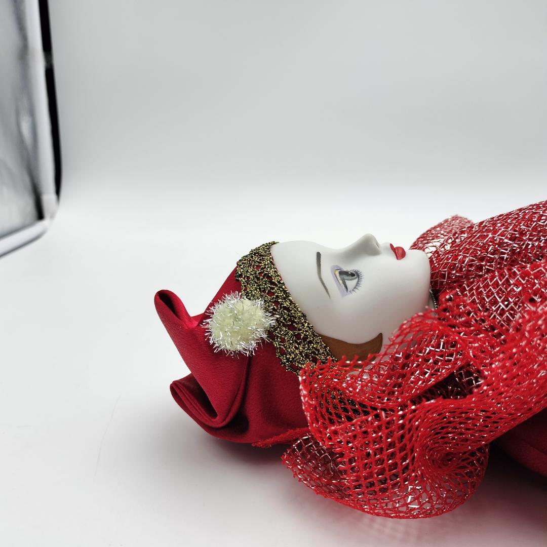 極美品】1986年製 三協 陶器製 ピエロ人形 52cm ビスクドール風 - メルカリ