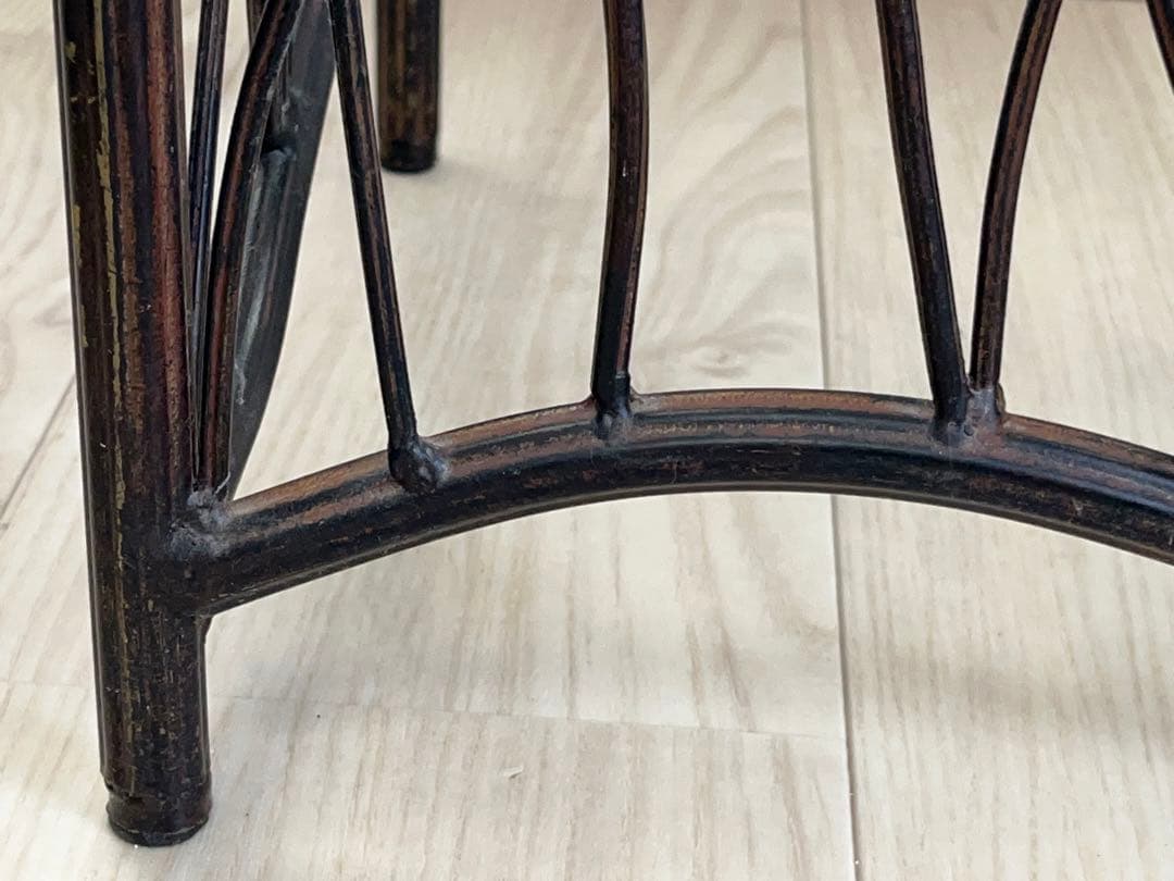 コンソールテーブル アイアン サイドテーブル 大理石風 -206-