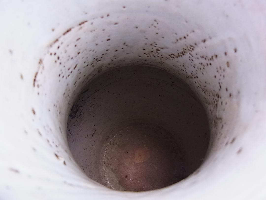 中国　古い染付花瓶(大)　 飾壷 　高約43.5cm