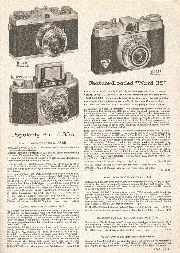 極希少昭和30年頃 日本初一眼レフ■完動品 ソリゴール35 ファーストフレックス