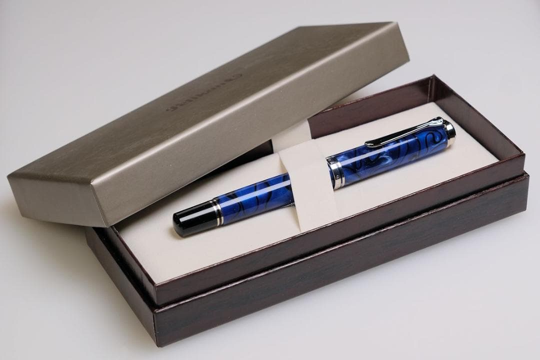Amami 新品文具】 Pelikan M805 ブルーデューン 万年筆／F - メルカリ