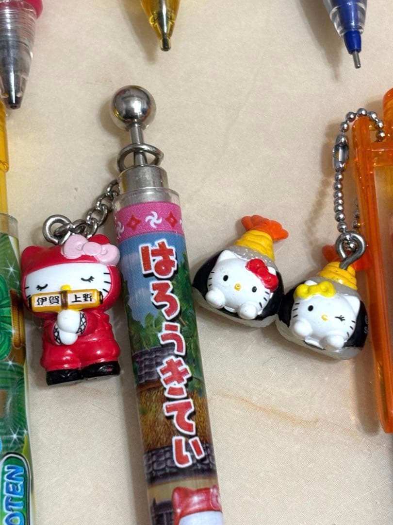 ご当地限定キティシャープペンシル　26本セット